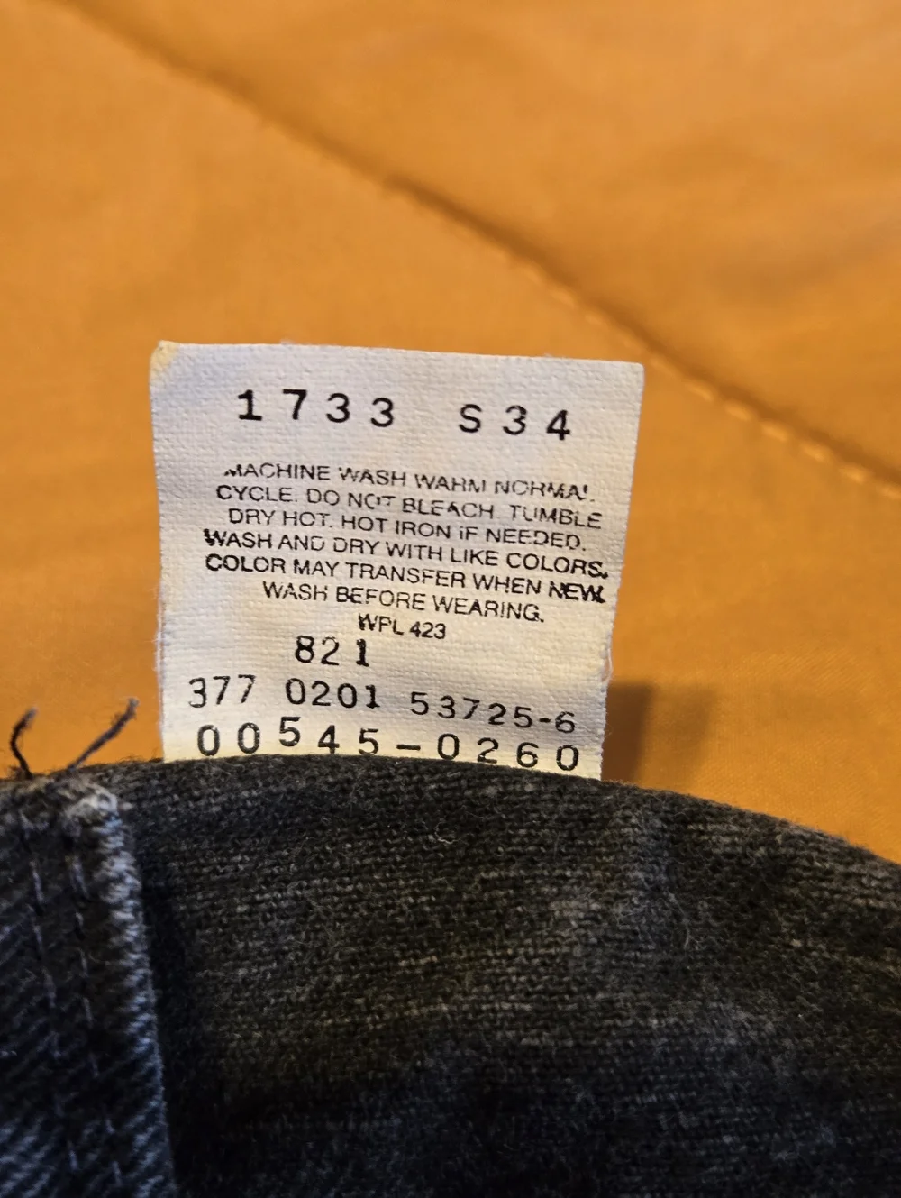 Levi's 545 Jeans Loose Fit Mens Size 40x30 (Actual 40x28) Faded Black Denim